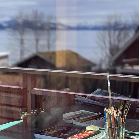 Homestay szállás 3art Retreat - For Nature & Art Lovers Tromsø